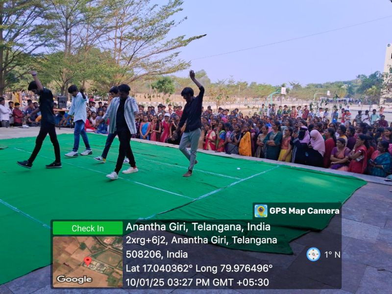 dance competition at pongal celebrations