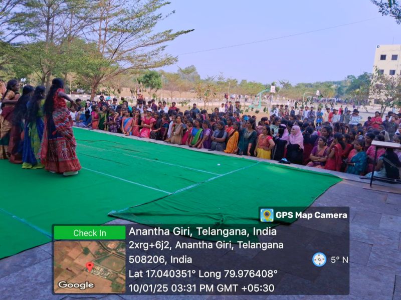 pongal festival celebrations at anurag college