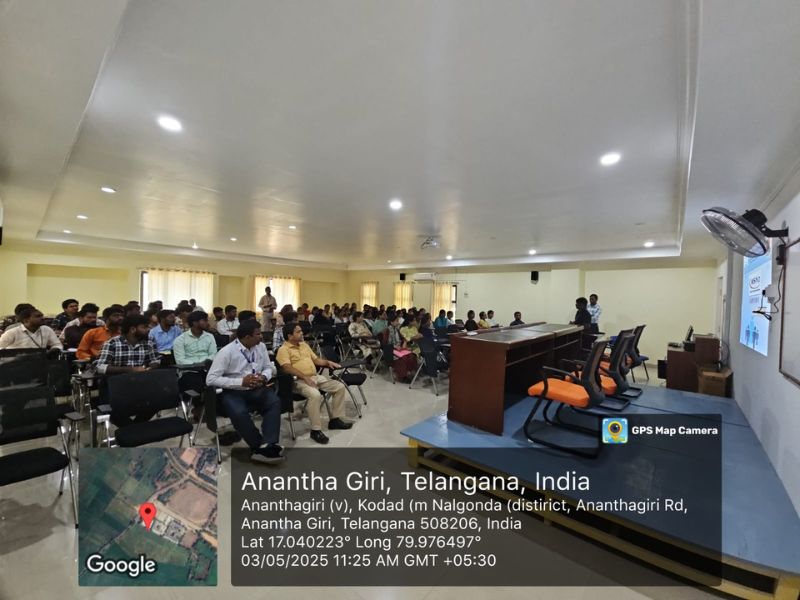 campus drive at anurag pharmacy college