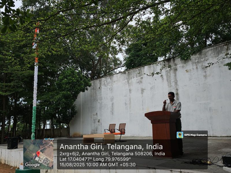 79th independence day celebrations – anurag pharmacy college kodad