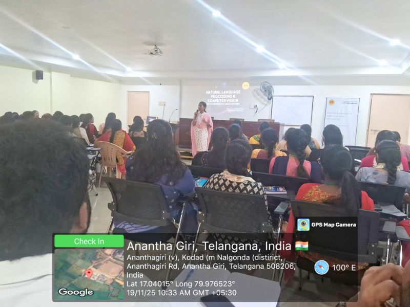 five day seminar on ai fundamentals at anurag pharmacy college 2025