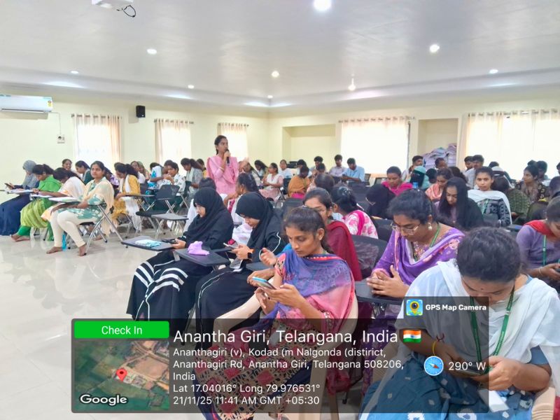 five day seminar on ai fundamentals at anurag pharmacy college for pharmacy students 2k25