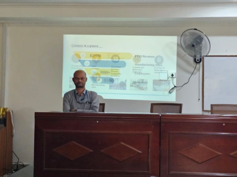 cohance lifesciences campus drive at anurag pharmacy college 2026