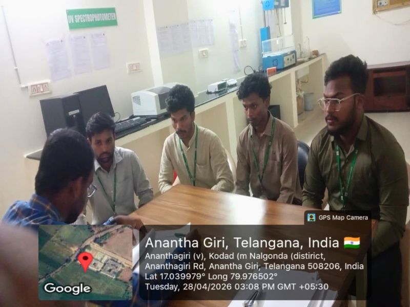 divis laboratories campus drive at anurag pharmacy college kodad