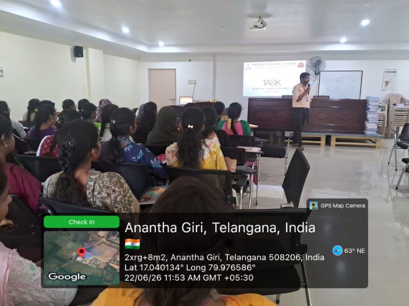 3 day seminar & training program on medical coding & billing at anurag pharmacy college 2026