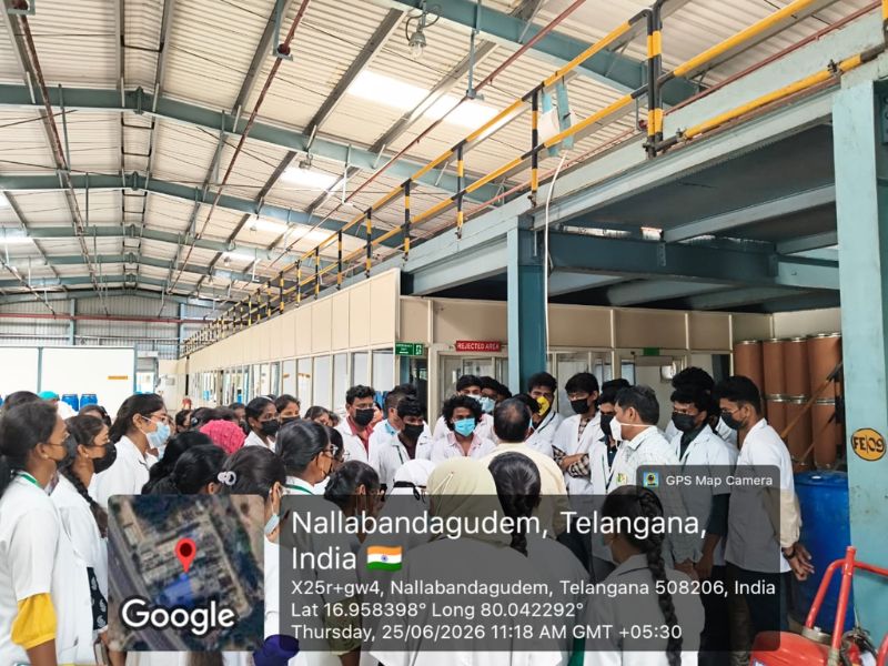 industrial visit to i thirst labs pvt. ltd. 2026