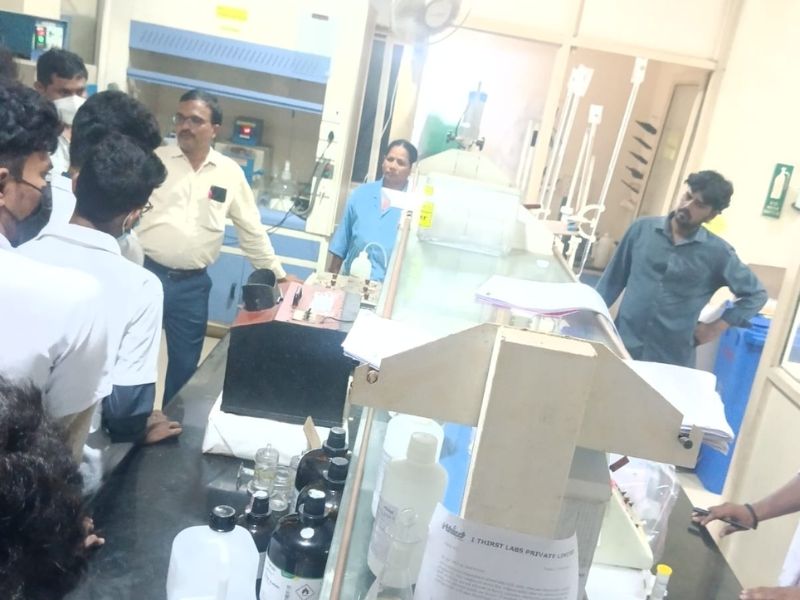 industrial visit to i thirst labs pvt. ltd. 2k26