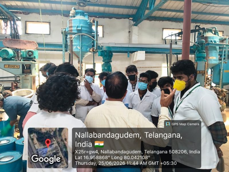 industrial visit to i thirst labs pvt. ltd. by anurag pharmacy students 2k26