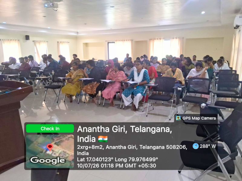 campus recruitment drive at anrp