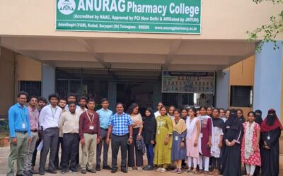 Campus recruitment drive by Aurobindo Pharma, Sri Krishna Pharma, Quess and VLR Companies organized by Magic Bus