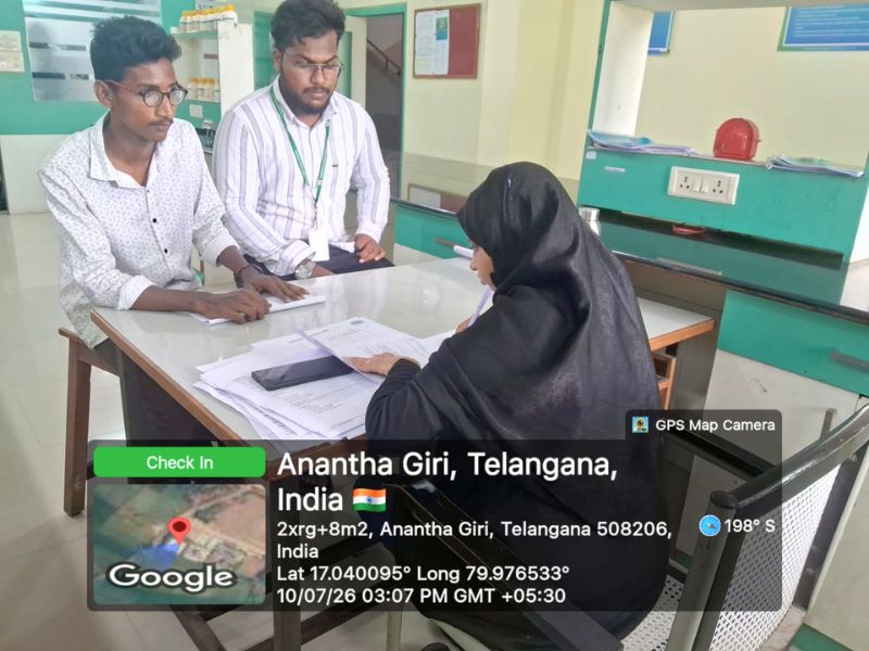 campus recruitment drive by aurobindo pharma, sri krishna pharma, quess and vlr companies organized by magic bus at anurag pharmacy college 2026