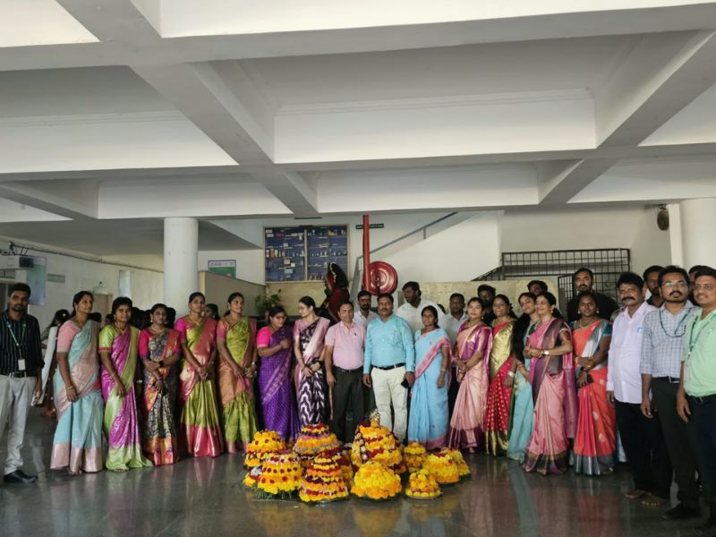 anurag pharmacy college celebrates bathukamma festival – 2026