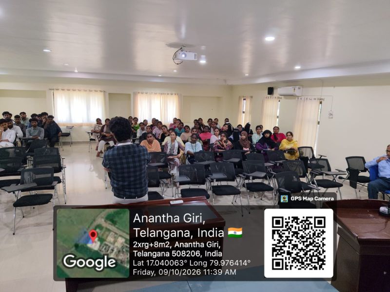 awareness program on study abroad opportunities at anurag pharmacy college 2026