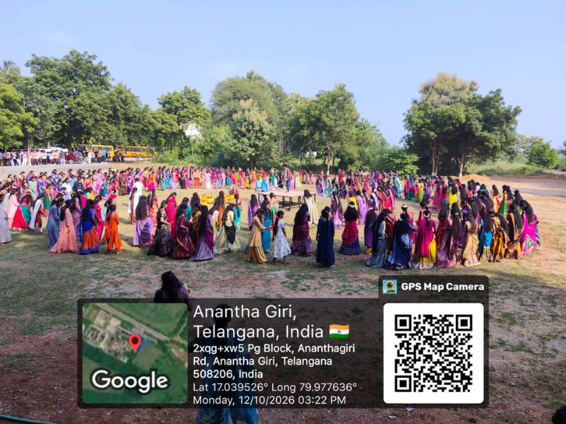 bathukamma festival – 2026 at anrp college