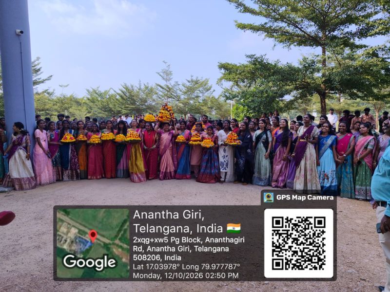bathukamma festival – 2026 at anurag pharmacy college