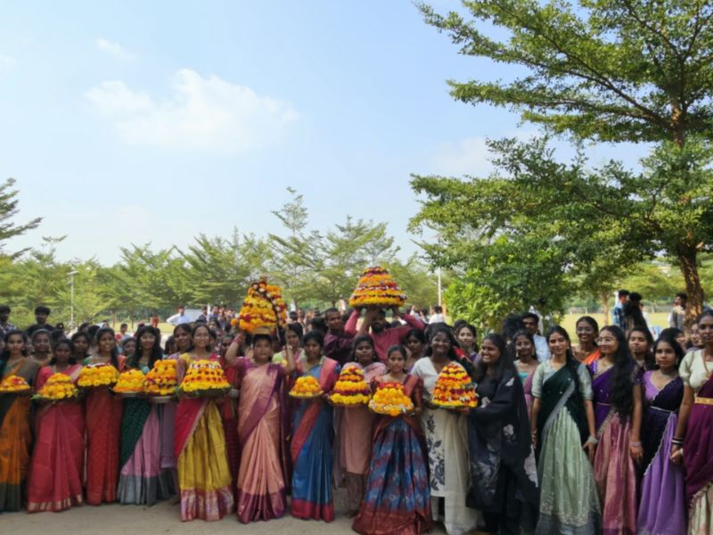 bathukamma festival – 2k26 at anrp college
